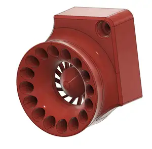 Kinda turbocharger MK4 print fan intake