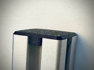 End Cap for EX-1010 Aluminum Extrusion