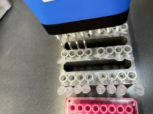 Qubit Fluorimeter Multiplex Tube Rack for DNA Quantification in Molecular Biology