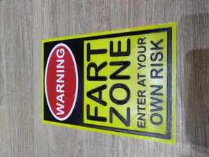 Warning Sign - Fart Zone