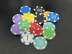 Poker Chips | Plain and Numbered