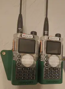 Tidradio TD-H8 wall mount with extra battery storage in the back