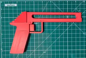 Rubber Band Gun - Five Shot, Semi-Auto