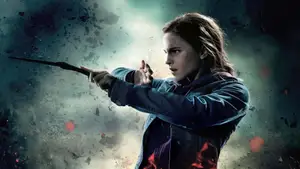 Harry Potter Lithophane - Hermione Granger in Battle