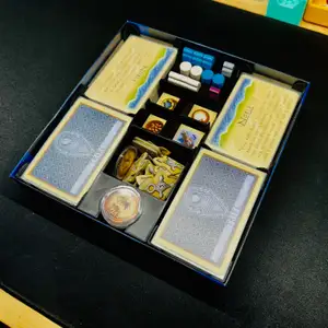 Targi Board Game Organizer for Base and Targia Expansion