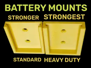 Stronger Battery Mounts for Ryobi 40V Batteries