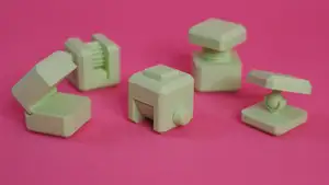 3D Printed Mechanism Cubes