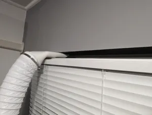 100mm air duct window adapter