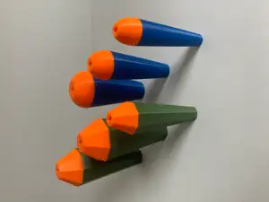 Fishing floats V shaped bodys quad/cone
