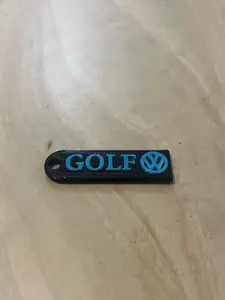 Volkswagen Golf Keychain (Correct Font) and Logo