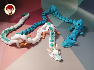 Dragon Haku 65cm long / STL + 3MF