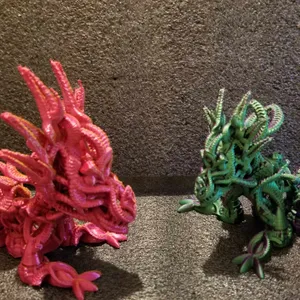 Shakaworld3D Twisted Rope Swivel Link Spinx Articulated Dragon