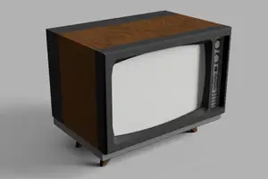 Retro TV Picture Frame & Time Capsule