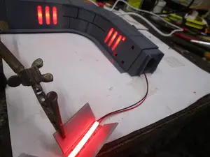 Led Strip Mounts for Star Wars Wall Diorama