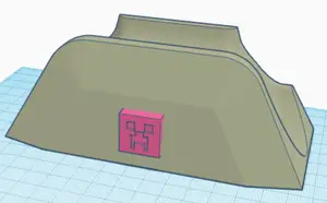 Creeper Xbox Stand