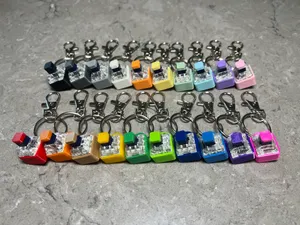 Mini Key Fidget - Cherry MX Compatible - Now with keychain loop