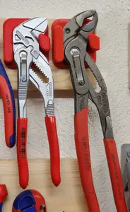 Wall holders for Knipex Pliers wrench 86 03 180 and Cobra 250