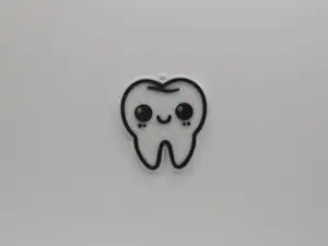 Cute Tooth Keychain