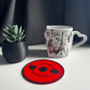 Sharingan Two Tomoe Coaster