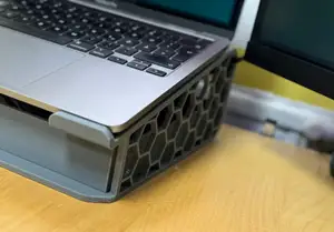 Laptop Stand with tray // low hight // 13" 14" 15"