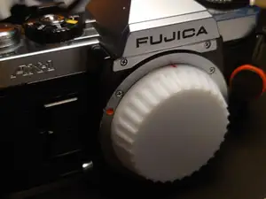 Fujica X body cap (Fujica AX and STX cameras)