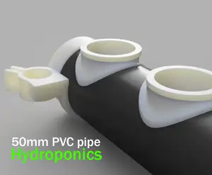 Modular Hydroponic System from 50 mm PVC Pipe – for Growboxes
