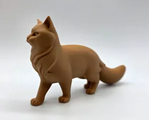 Walking Cat Fluffy Tail