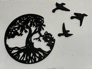Arbol de la vida y pajaros