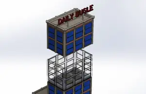 Marvel Crisis Protocol - Daily Bugle Miniature Storage and Terrain