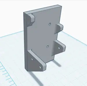 i3 x trolley adapter to hold H2V2s direct drive extruder