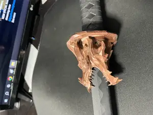 Bokken Dragon Head Guard