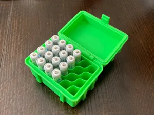 AAA 24 Battery Case - Wavy Structure