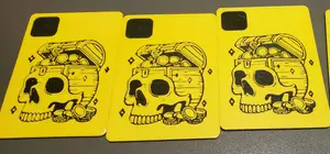 MTG Skull Treasure Token