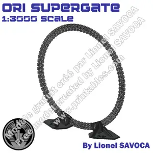 Ori Super gate from Stargate - 1:3000 scale
