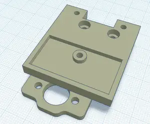 breakoutboard plus bltouch mount for artist-d left extruder using biqu h2v2