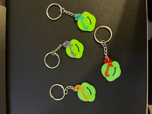 Ninja Turtle Keychain