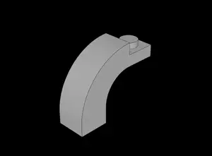 Lego Compatible (6005.dat) Arch 1 x 3 x 2 with Curved Top