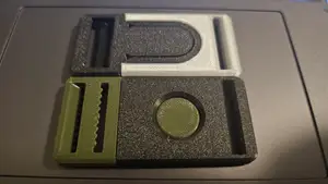 Quick release buckle designed for 3D printing