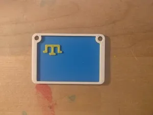 Crimean Tatars flag keyring