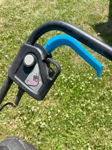 Lawn mower switch lever