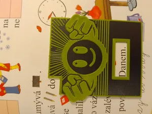 Čtecí záložka - Bookmark for help with reading