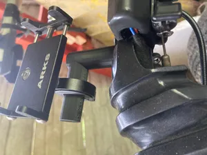 Motorcycle phone mount