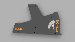 Python - Ultimate Bambu Lab AMS - Side Panels (For Official Supporters)
