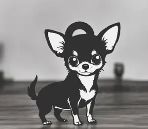 Dogs 2d keychains