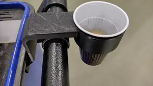 coffee holder (vending machine cups) for a tool cart