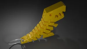 Flexi Rex with stronger links and Keychain