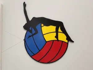 Volleyball Women Wall Decor - Version Empty and Full