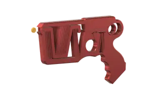Compliant Mechanism Disk Gun