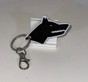 Bozkurt Keychain - Wolf Schlüsselanhänger