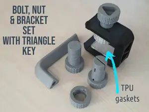 Bolt Nut & Bracket SET